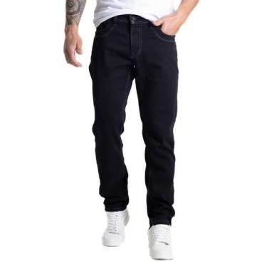 Imagem de Calça Jeans Sawary Slim - 281555 - Preto 44, Preto, 44