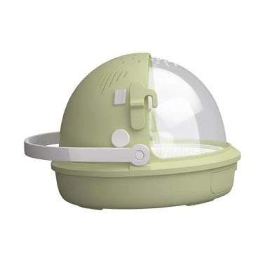 Imagem de Ｂｅｓｇａ Caixa de alimentação para répteis, habitat fácil de limpar, transparente e versátil, para tarântulas, invertebrados e escorpiões, ideal para, Verde