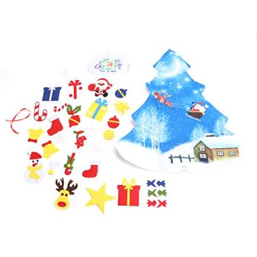 Imagem de Almofadas de feltro de óleo essencial DIY Perfume Tablets Folhas de ambientador perfumado para uso doméstico em carro Decorações de árvore de Natal Material de feltro 70 x 103 cm