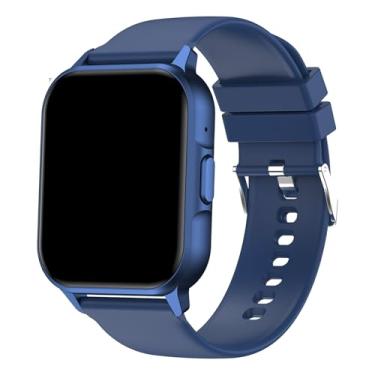 Imagem de Relógio Inteligente 1.83“ Tela HD Touch IP67 à Prova d‘Água, Bateria de 7-10 Dias, Monitoramento Esportivo, Chamadas Bluetooth, Notificações, Smartwatch (Azul)