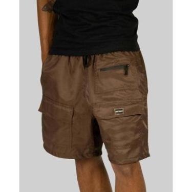 Imagem de Bermuda DR7 Street Cargo Pocket New Classic - Marrom-Unissex