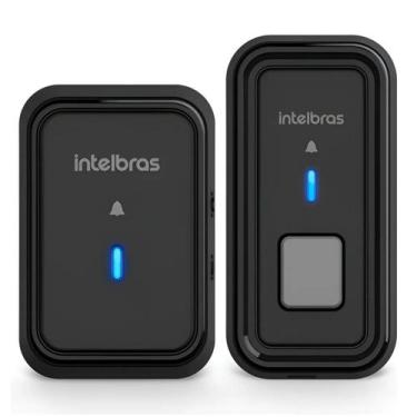 Imagem de Campainha sem fio eletronica intelbras cib 101 bivolt preto