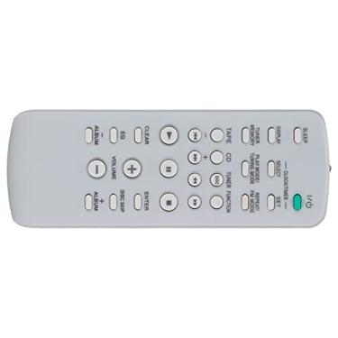Imagem de Naroote Controle Remoto de Plástico Portátil Universal para CD HIFI, Controle Remoto de Som Durável para RM-SC3 RM-SC30, Acessórios Fáceis de Usar para de Som