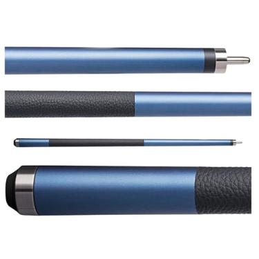 Imagem de Bull Carbon Bastão de sinuca de bilhar série LD10-15 com eixo de baixa deflexão de liberação rápida Uniloc de fibra de carbono de 76.2 cm 12,25 mm