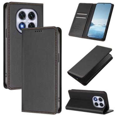 Imagem de Capa carteira fina para Redmi Note 14 Pro+ 5G com capa flip magnética, compartimentos para cartões e suporte, bloqueio RFID, compatível com carregamento sem fio, capa protetora à prova de choque