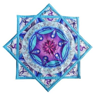 Imagem de Flow Star Spinning Cloth Juggling Rotate Fingertip Dapo Double Print, 26 inch (L01-style5)