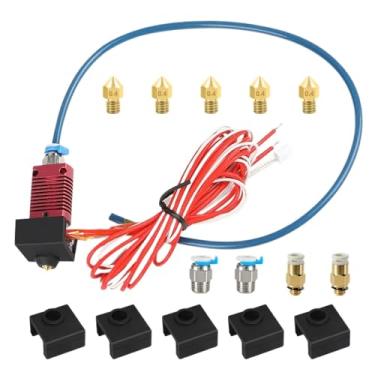 Imagem de Atualização Ender 3 Hotend - Extrusora montada com tubulação de PTFE, compatível com Creality Ender 3 Pro/Ender 3 V2 Hot End Kit(SET 4)