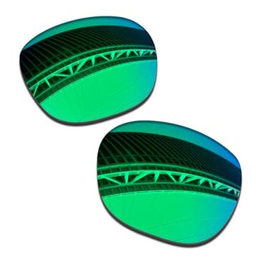 Imagem de LenzProse Lentes de reposição polarizadas de 1,5 mm para óculos de sol inteligentes Ray-Ban Meta Headliner RW4013 50 mm (Gen2), Verde jade polarizado - 1,5 mm, 50mm