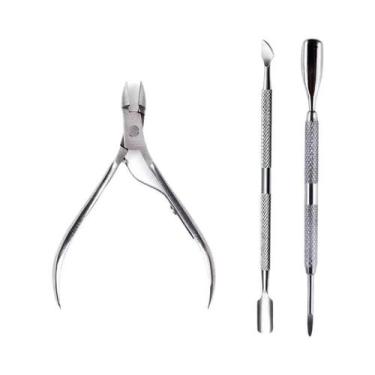 Imagem de Alicate De Cutícula Em Aço Inoxidável Arco-Íris, Ferramenta De Manicur