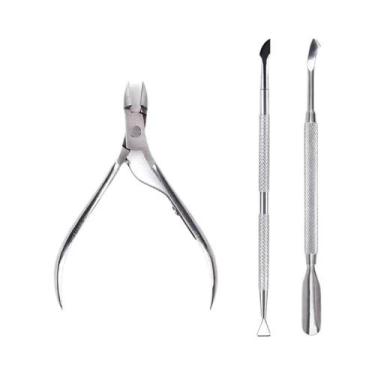 Imagem de Alicate De Cutícula Em Aço Inoxidável Arco-Íris, Ferramenta De Manicur