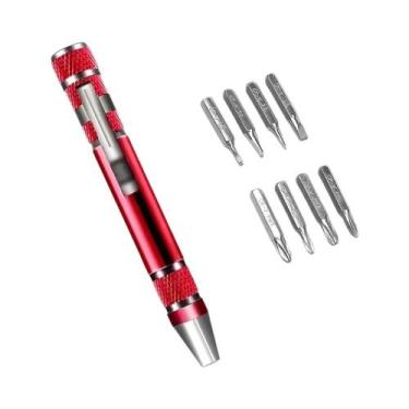 Imagem de Conjunto De Chaves De Fenda Multifuncional 8 Em 1 Em Liga De Alumínio,