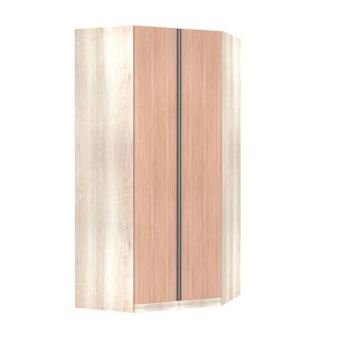 Imagem de Guarda-Roupa Modulado Canto Closet 2 Portas 1 Cabideiro 7 Prateleiras Luciane Móveis