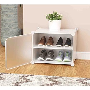 Imagem de Sapateira vertical, torre de sapatos de entrada, suporte de armazenamento de sapatos, organizador vertical de sapatos, economia de espaço, sapateiras empilháveis, prateleiras de armário organizadoras