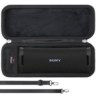 Imagem de Mchoi Capa rígida de viagem serve para alto-falante compacto Bluetooth ultra portátil sem fio Sony ULT Field 1, somente capa (preto)