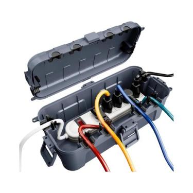 Imagem de Caixa Elétrica À Prova d'Água Para Uso Externo Em 10 Cores, Caixa De C