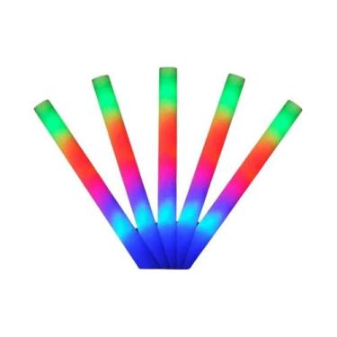 Imagem de Bastões De Espuma LED Coloridos RGB 1-30PCS Para Festa, Natal, Anivers