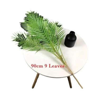 Imagem de Grande Árvore De Palmeira Artificial De 125cm Com Folhas Falsas De Mon