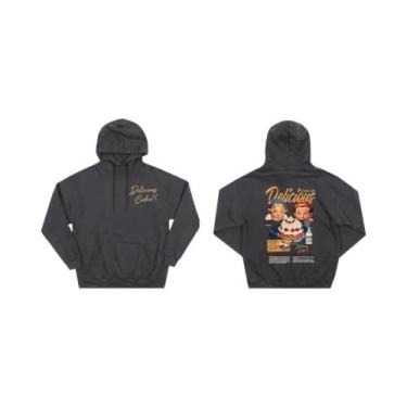 Imagem de Hoodies Casuais Masculinos De Manga Longa Com Estampa Hip Hop Harajuku