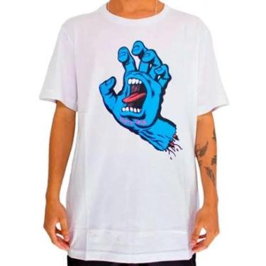 Imagem de Camiseta Santa Cruz Hand Front Masculino-Masculino