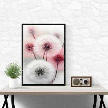 Imagem de Quadro Flores Dente De Leão Soft 33X24Cm - Com Vidro