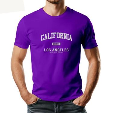 Imagem de Camiseta Masculina Algodão Premium CALIFORNIA-Masculino