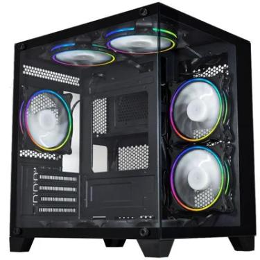 Imagem de Gabinete Gamer Aquário K-mex Micro Iii Gc-0305 - Usb 3.2 - M-atx - Preto - Cg0305rh001cb0x