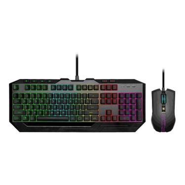 Imagem de Kit Teclado e Mouse Gamer Cooler Master Devastador 3, RGB, 4800 DPI, US, Preto - SGB-3000-KKMF4-US-Unissex