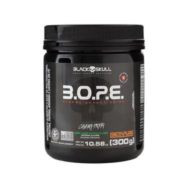 Imagem de BOPE Pré Treino (300g) - Sabor: Limão - Black Skull, 300g, Limão