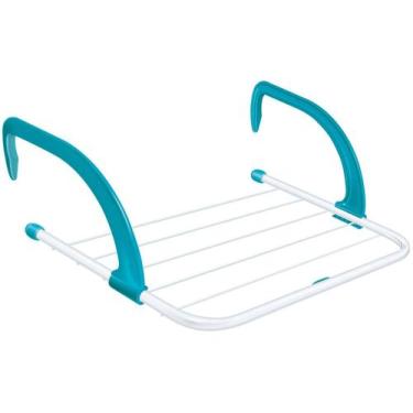 Imagem de Varal de Roupas Portátil Suspenso Encaixe Para Pendurar Janela Porta B