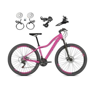 Imagem de Bicicleta aro 29 Absolute Hera Feminina 24v Câmbios Shimano Freios Hidráulicos Garfo com Suspensão - Rosa