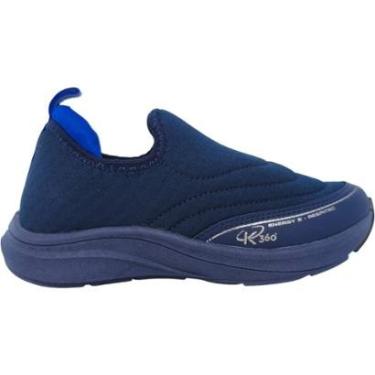 Imagem de Tenis Infantil Menino Slip On Casual Dia a Dia Passeio Escola Calce Fácil Anatômico Conforto Kidy 45-Masculino