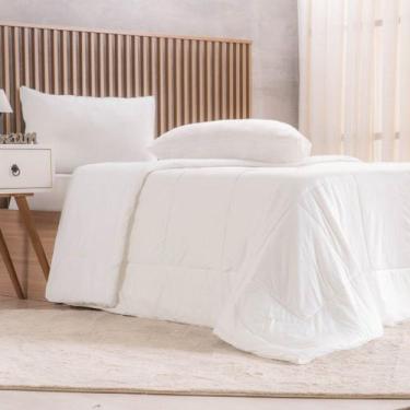 Imagem de Kit Cama Verão Casal Gelatto TermoFresh Edredom e Travesseiros Branco 