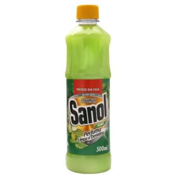 Imagem de DESINFETANTE BACTERICIDA LEITOSO SANOL HERBAL 500ml 2137