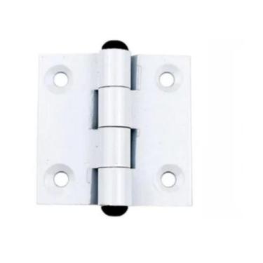 Imagem de Dobradica 40x40 porta janela abrigo tela *kit 10 pcs* branco - MOB COM