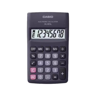 Imagem de Calculadora De Bolso Casio Hl-815l-we 8 Dígitos Branca