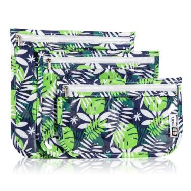 Imagem de Bolsa de higiene pessoal HIONXMGA TSA aprovada, conjunto de 3 verdes i