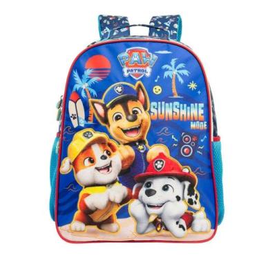 Imagem de mochila de costas infantil patrulha canina escolar Cor:AzulTamanho:Úni