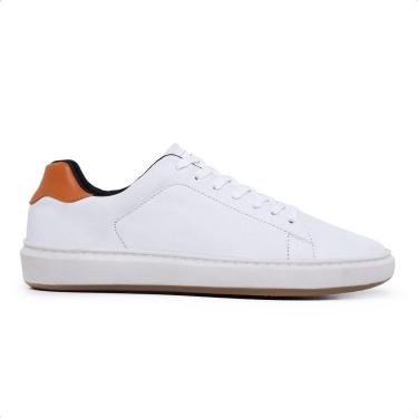 Imagem de Sapatenis Masculino Couro Legitimo Calçado Casual Macio Sapatênis-Masculino