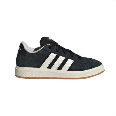 Imagem de Tênis Casual Infantil Adidas Grand Court Alpha Preto, Cblack, Owhite, 