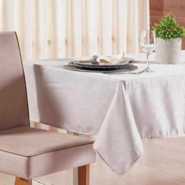 Imagem de Toalha de Mesa Finesse 220x220cm 100% Poliéster Tessi Cinza
