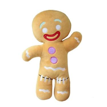 Imagem de Gingerbread Man Travesseiro De Pelúcia, Biscuit Shrek Brinquedos, Bisc