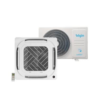 Imagem de Ar Condicionado Split Cassete Elgin Eco Inverter 18000 BTU/h Quente e Frio Monofásico 4...