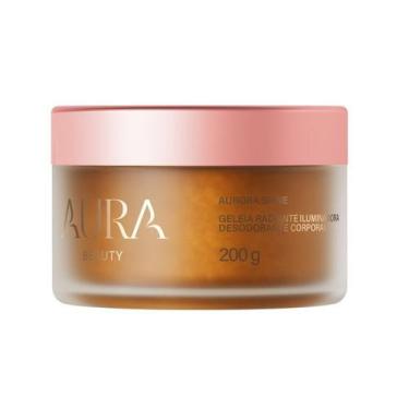 Imagem de Geléia Radiante Iluminadora Corporal Aurora Shine Aura Beauty 200g