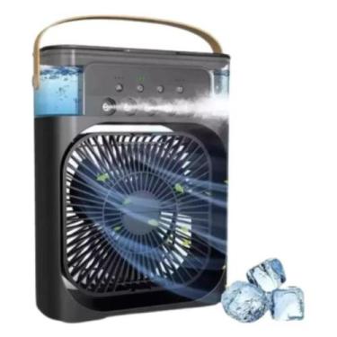 Imagem de Ventilador Portátil Com Iluminação Umidificador Climatizador - Goods, 