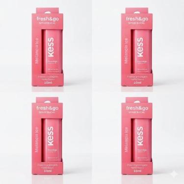 Imagem de 4UN Spray Bucal Kess Fresh&Go Melancia Ice