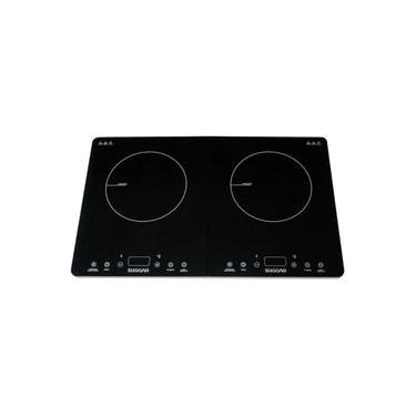 Imagem de Cooktop de Indução Portátil Suggar FG2001VC 2 Bocas Vitrocerâmico Touch Preto 110V