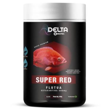 Imagem de Ração Super Red 310g Delta ZBiotec Sticks Flutuantes para Peixes Aquár