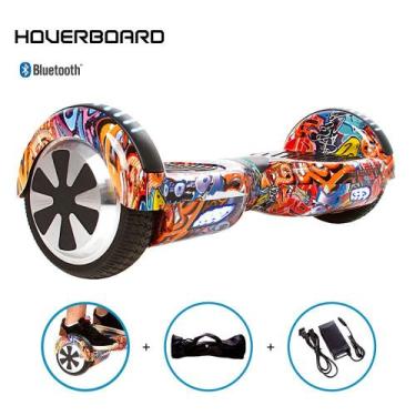 Imagem de Hoverboard Skate 6,5" Grafite Urbano Hoverboard Bluetooth