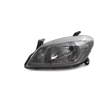 Imagem de Farol principal versao moldura dark chrome gm cheveolet celta / prisma
