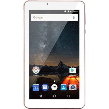 Imagem de Multilaser M7S Plus 8GB 1GB RAM 7" Wi-Fi Rosa Processador Quad Core